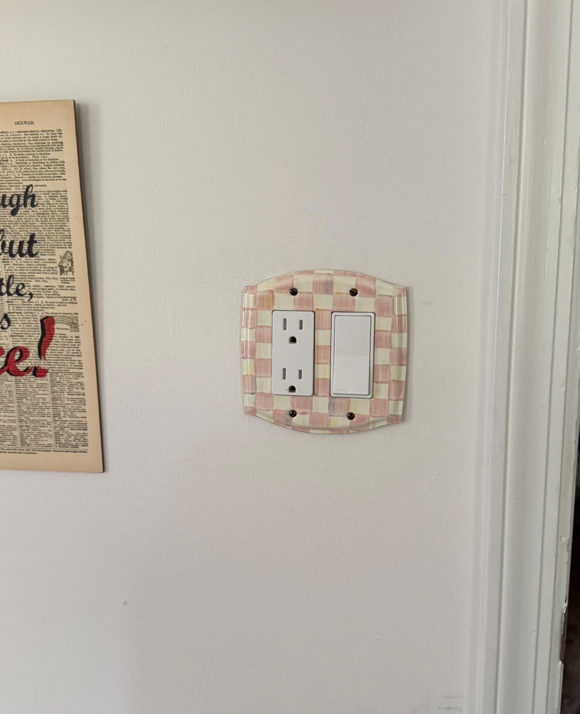 New light switch cover for baby girls bedroom!

#LTKBaby #LTKHome #LTKFamily