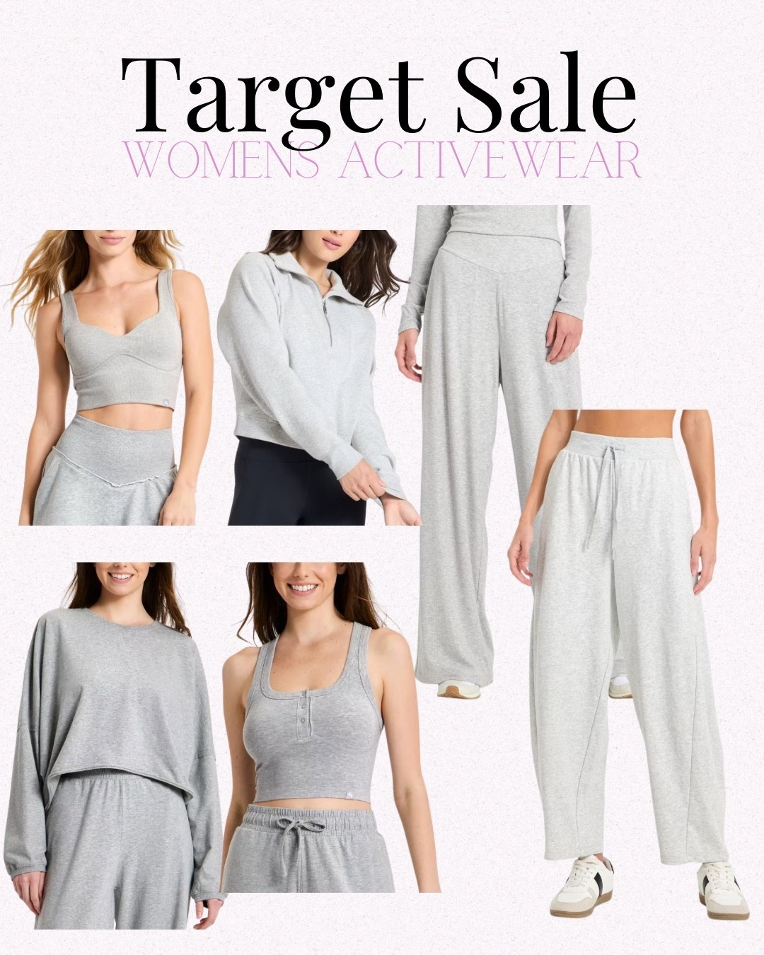 Target sale, target activewear, gray sweatpants, mom outfits, mom style, errands outfit, target sweatpants 

#LTKSaleAlert #LTKFindsUnder50 #LTKActive