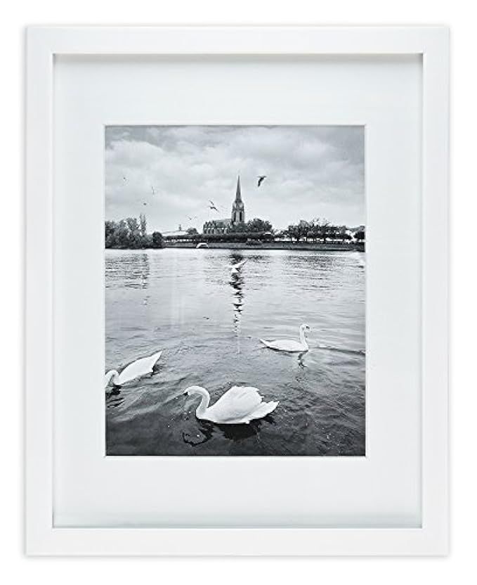 Golden State Art, White Photo Wood Collage Frame with Real Glass (11x14) | Amazon (US)