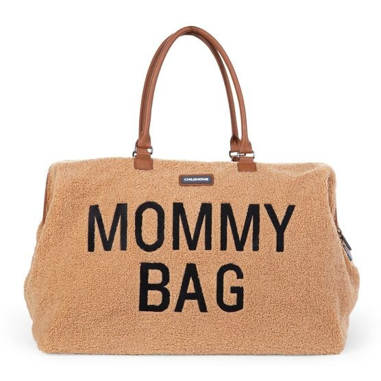 Childhome Teddy Mommy Bag – Brown | The Tot