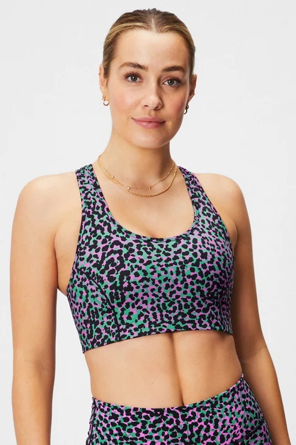 On-The-Go Medium Impact Sports Bra | Fabletics - North America