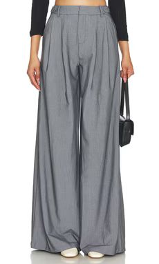 Lovers and Friends Raissa Pant in Grey from Revolve.com | Revolve Clothing (Global)