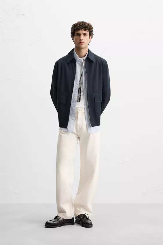 STRAIGHT FIT CHINO JEANS | Zara US