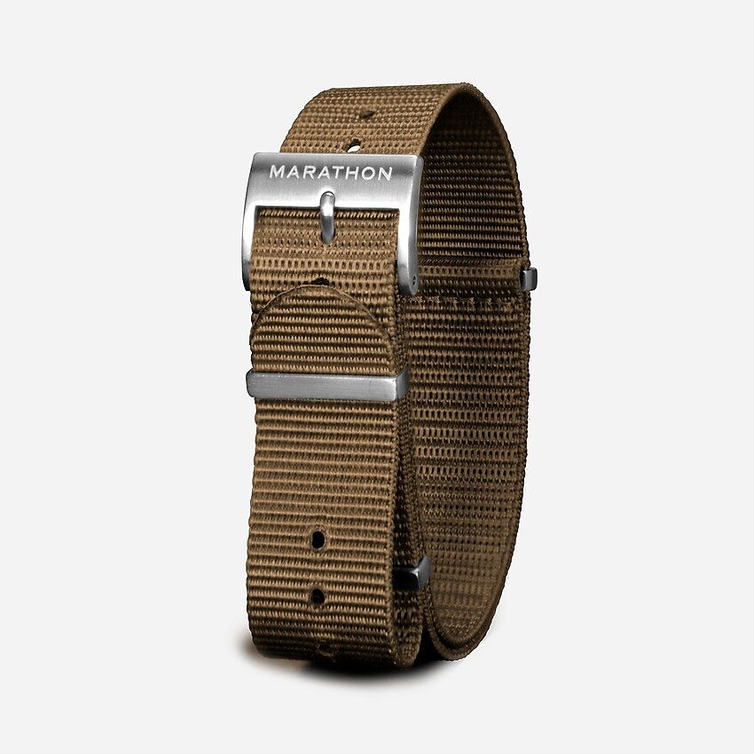 Marathon Watch Company™ 18mm Nylon Defense Standard Watch Strap | J.Crew US