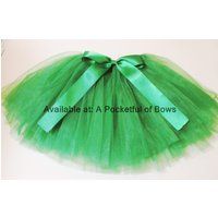 Kelly Green Tutu Skirt, Toddler Girls | Etsy (US)