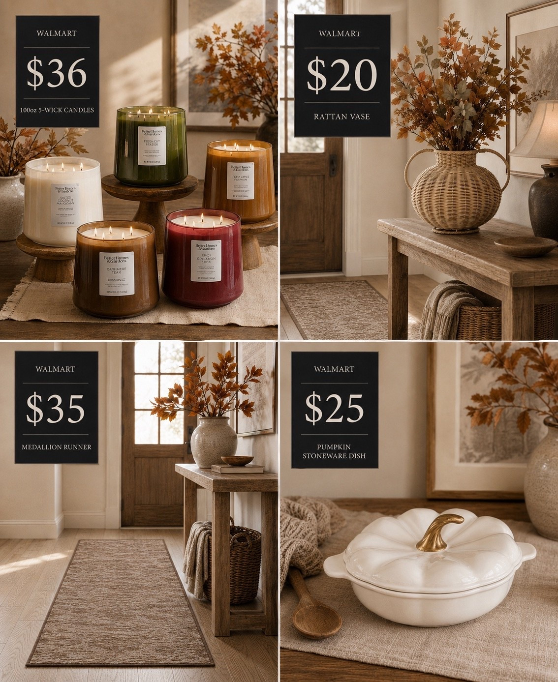 Shop Walmart Fall decor! Fall home Walmart finds.

Comment SHOP below to receive a DM with the link to this post on my LTK ⬇ https://liketk.it/6loTR

#LTKHome #LTKSaleAlert #LTKSeasonal