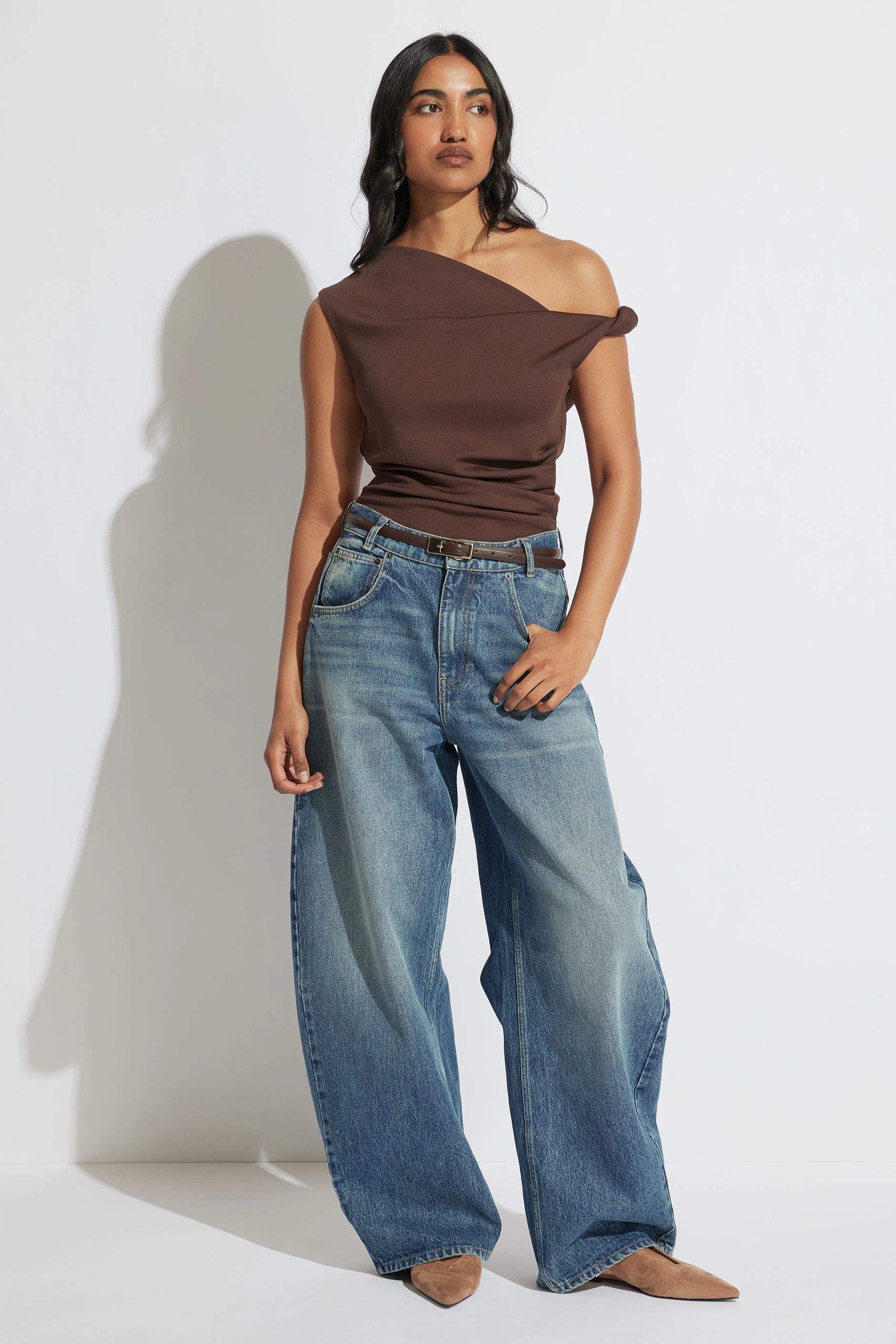 Daisy Horseshoe Jean - Nightfall Blue | DECJUBA | DECJUBA