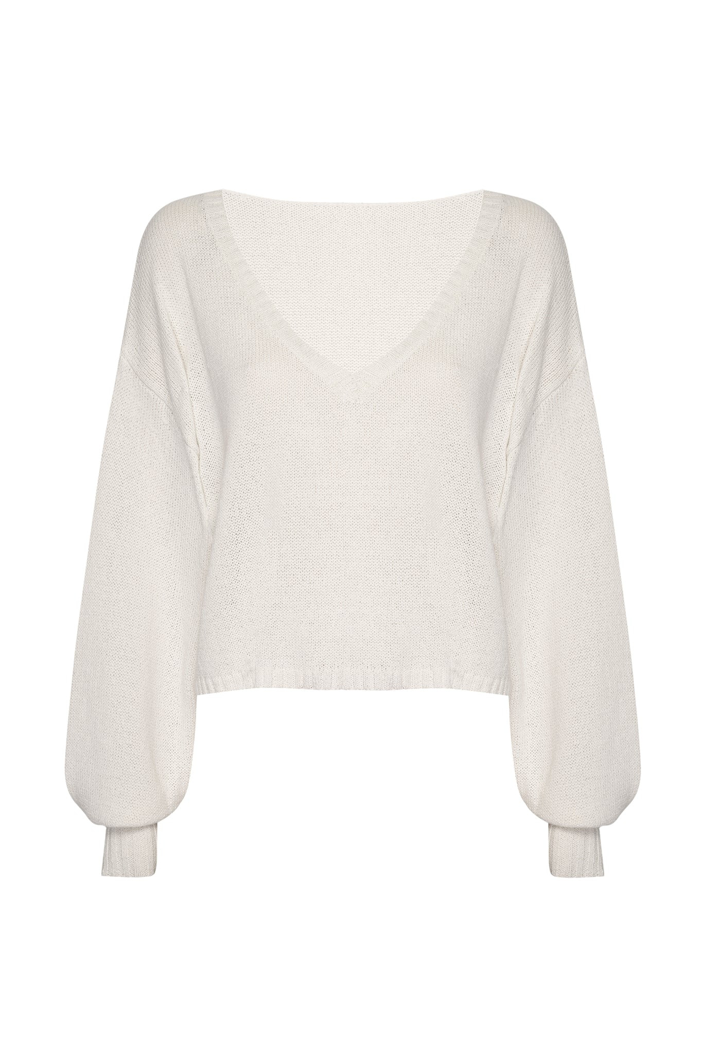 Hamilton Island Sweater - White | Monday Swimwear