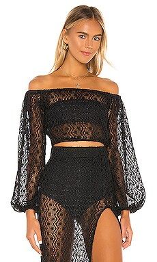 LOVEWAVE Long Island Top in Black from Revolve.com | Revolve Clothing (Global)