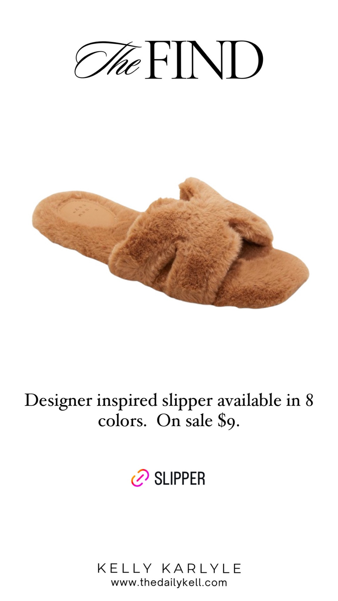 These slippers look designer but they aren’t.  And at $9 make for a great holiday gift or stocking stuffer.  Grab a pair this Black Friday before they sell out  

#LTKCyberWeek #LTKGiftGuide #LTKFindsUnder50