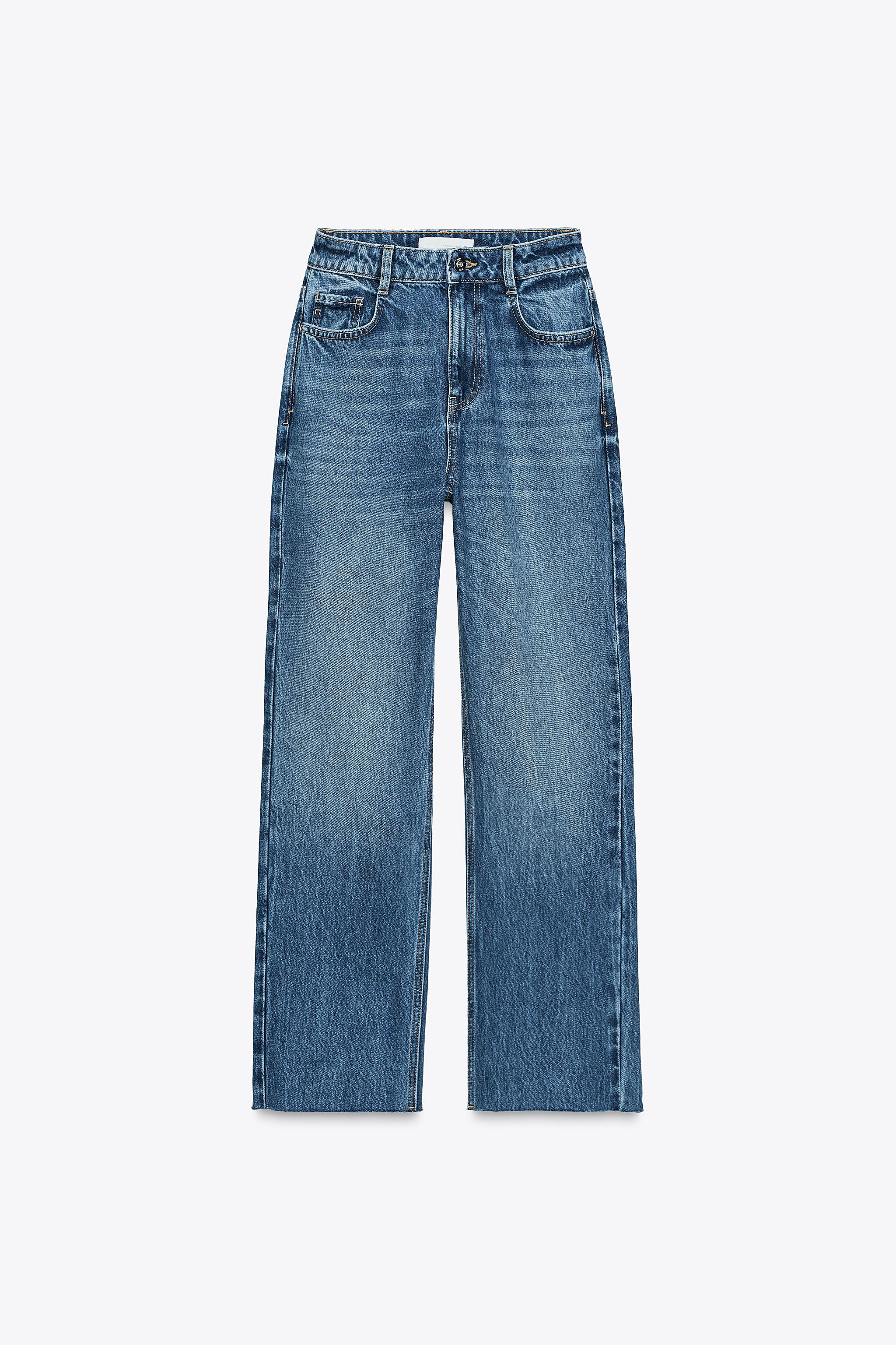JEANS Z.02 STRAIGHT ANKLE HIGH-WAIST | Zara US