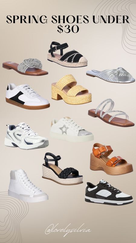 Spring shoes under $30

sandals, sneakers, white sneakers, spring sandals, summer sandals, platform sandals, wedges, shoes under $30

#LTKfindsunder50 #LTKshoecrush #LTKstyletip