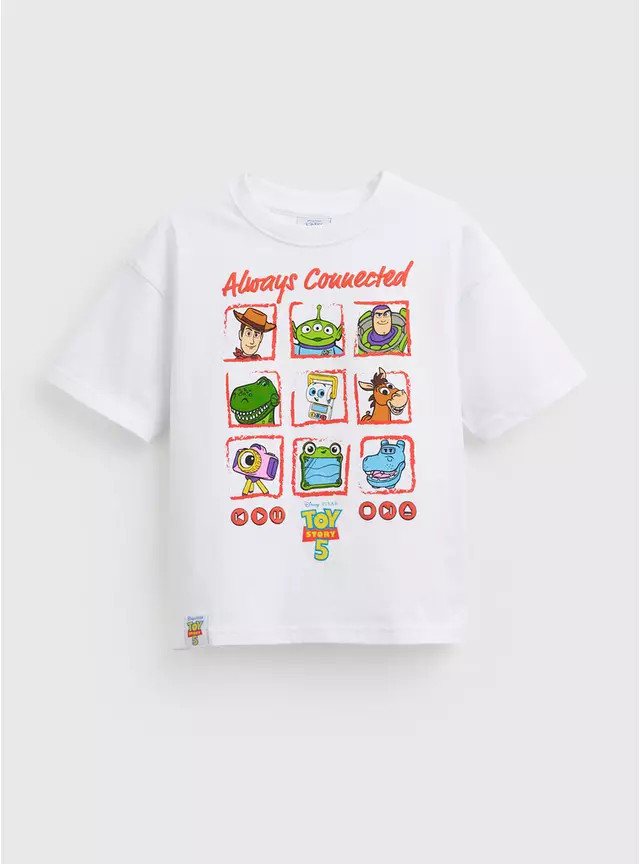 White Toy Story Graphic T-Shirt 3-4 years | Tu Clothing