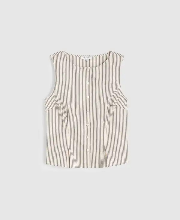 The Rosalie Sleeveless Top | Madewell