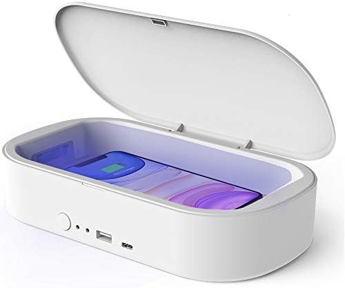 UV Phone Sanitizer Box, Kills Up to 99.9% of Bacteria & Viruses, UVC Light Disinfector, 10W Max F... | Amazon (US)