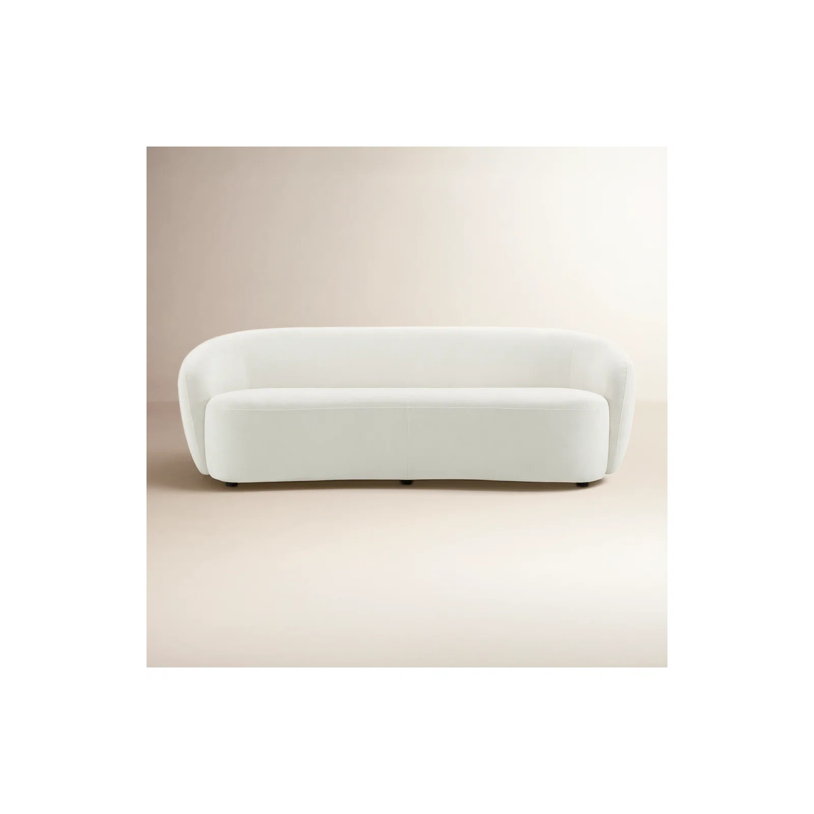 Amadora 90'' Curved Sofa | Joss & Main