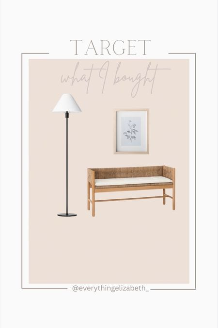 Target home decor I just bought for our basement! This will be along the wall right off the bottom of the stairs!

Entryway, black floor lamp, rattan bench, wood bench, neutral bench, target artwork, studio mcgee artwork, basement decor, entryway decor, target finds, target style, target studio mcgee


#LTKfindsunder100 #LTKxTarget #LTKhome