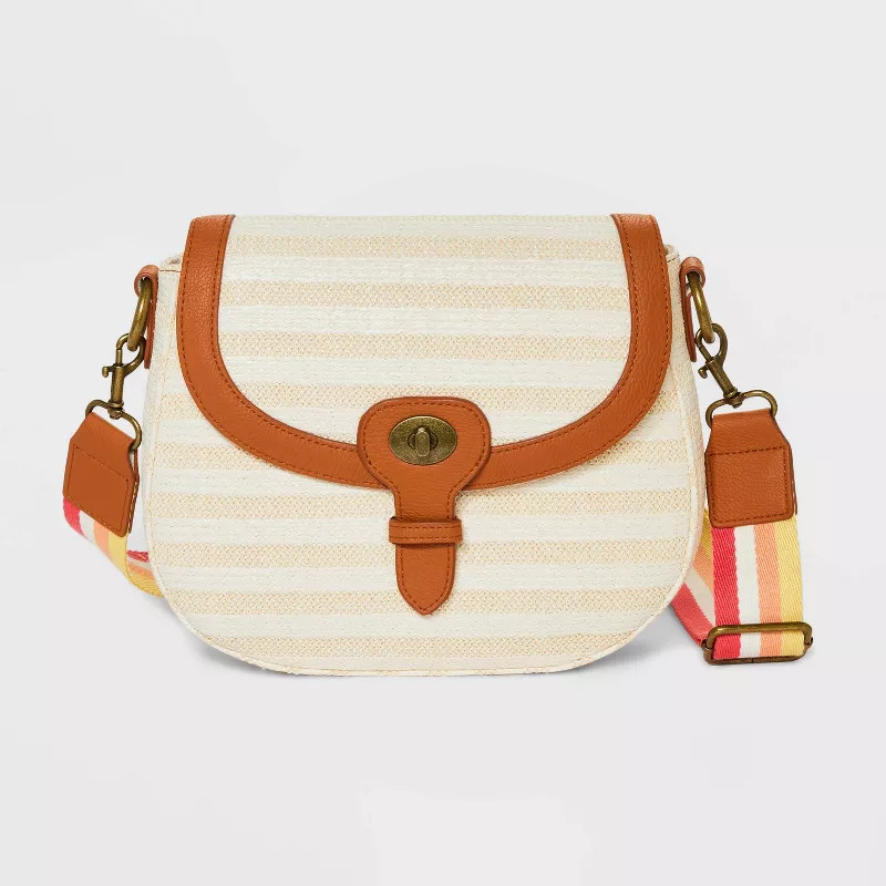 Flap Saddle Crossbody Bag - Universal Thread™ | Target