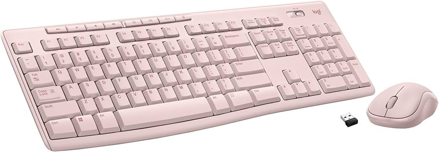 Logitech MK270 Wireless Keyboard and Mouse Combo for Windows, 2.4 GHz, 8 Multimedia Keys, PC, Lap... | Amazon (US)