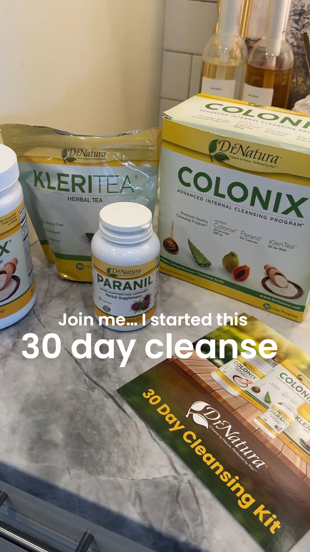 Do you need a cleanse?

Great to do with each New season!

Join me on my easy 30 day cleanse 

Colonix Kit Whole Psyllium Husk Powder for Colon Cleanse, 30 Day Pack Colon Cleanser 

Easy 3 part system 
Supplement 
Fiber drink
Nighttime tea

Easy to add to your daily routine!

Follow along on my Instagram stories for updates @darcyvandenberg 



#LTKSeasonal #LTKBeauty #LTKActive