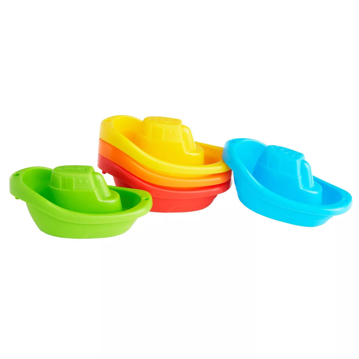 Munchkin Fleet Of Five Boats Bath Toy | Target