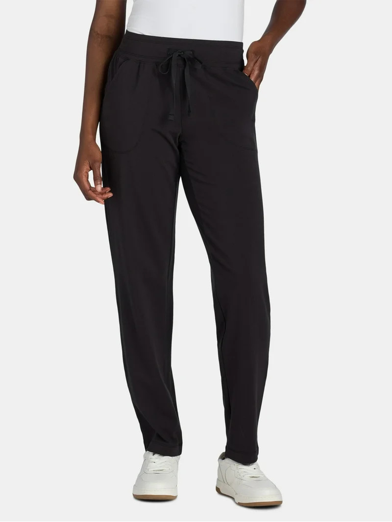 Athletic Works Women's and Women's Plus Knit Pants, Sizes XS-4X | Walmart (US)