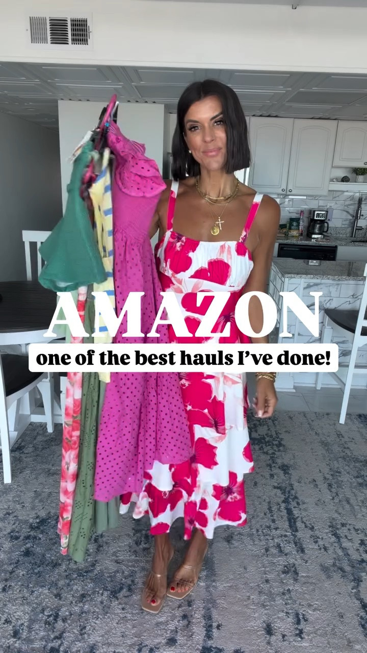 one of the best Amazon hauls!  I’m 5’5 and in size small in all. Sized up one in jeans. 

#LTKSeasonal