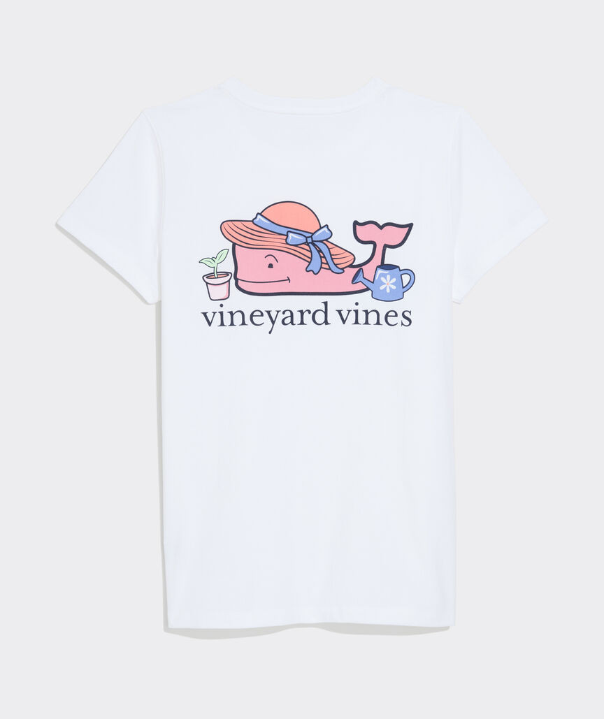 Women's Gardening Whale Short-Sleeve Pocket Tee | vineyard vines