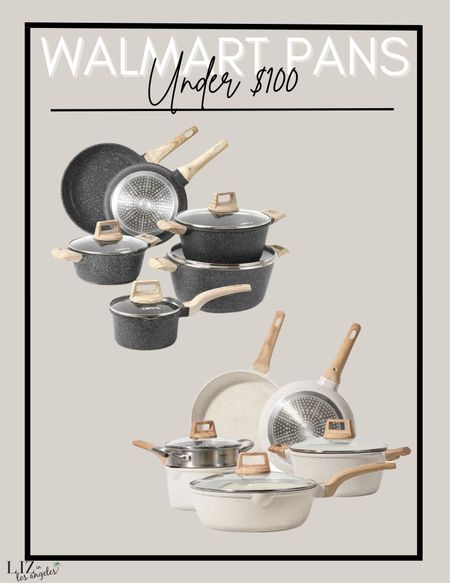 Walmart is having the best sale on these pans! They are currently under $100 and would make a great gift for housewarming or for a wedding gift.

#LTKhome #LTKsalealert #LTKFind