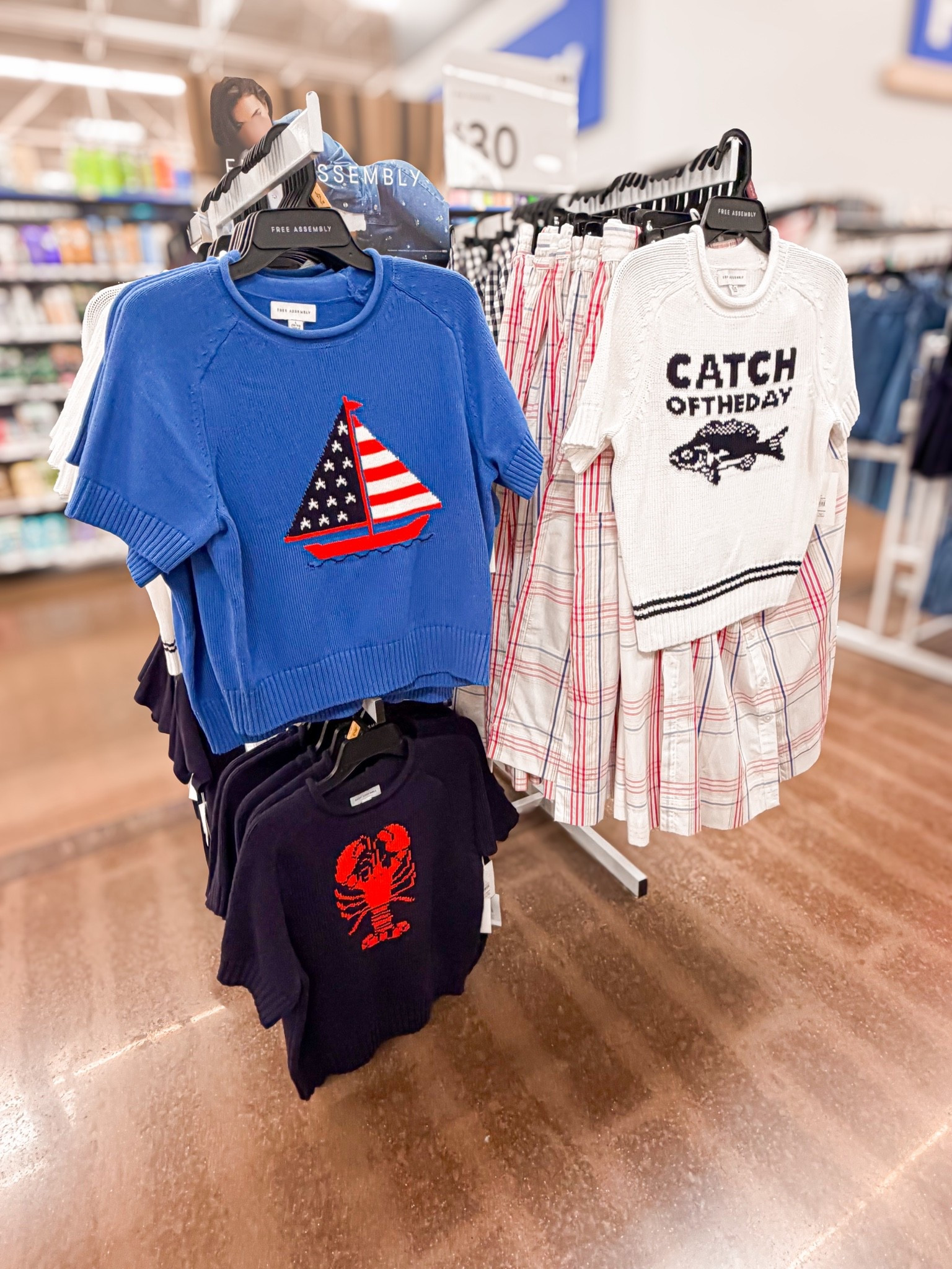 why is walmart suddenly giving nantucket summer lately 👀⚓️ linked all the cute coastal/east coast inspired finds i spotted today including the sweaters, hats, scarves, jelly shoes, and accessories

#LTKSeasonal #LTKTravel #LTKootd