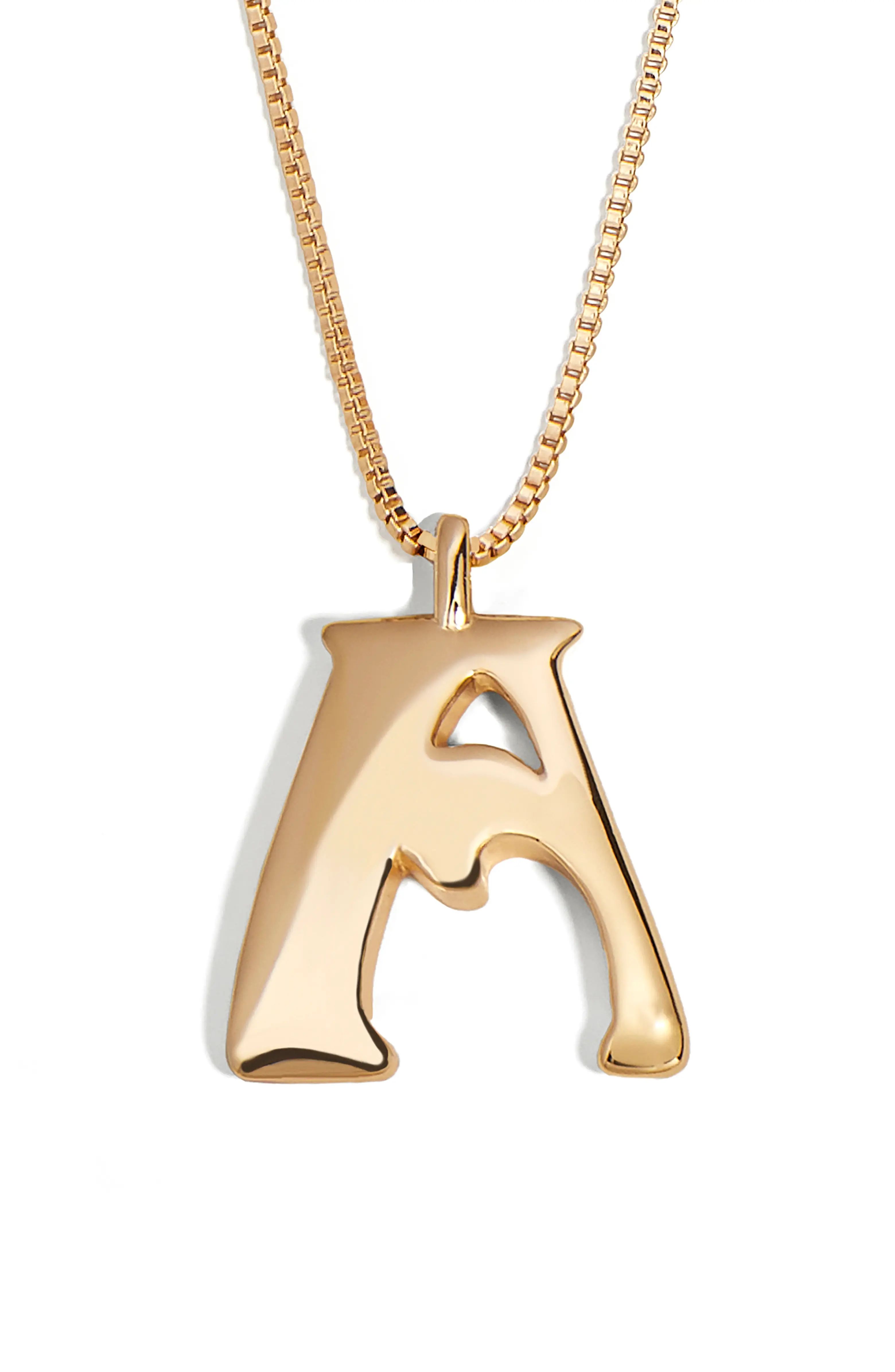 Angela Initial Pendant Necklace | Nordstrom