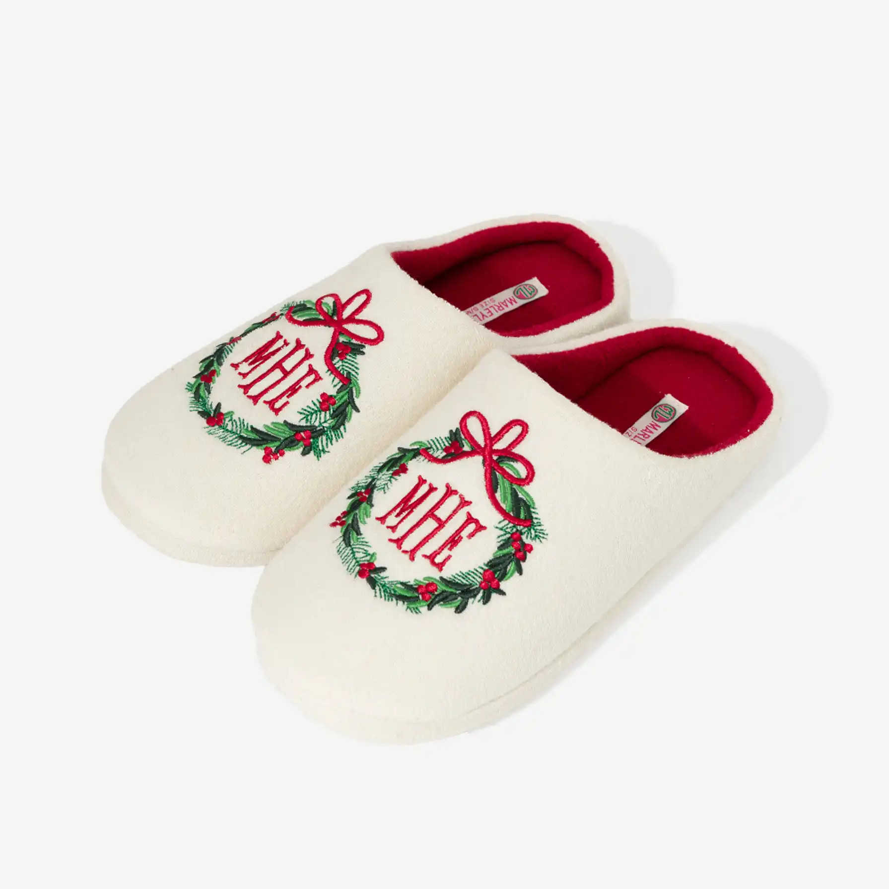 Monogrammed Slippers | Marleylilly