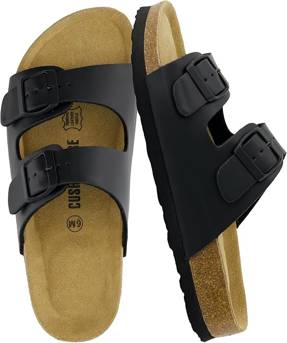 Cushionaire Women's Lane Cork Footbed Sandal With +Comfort, | Amazon (CA)