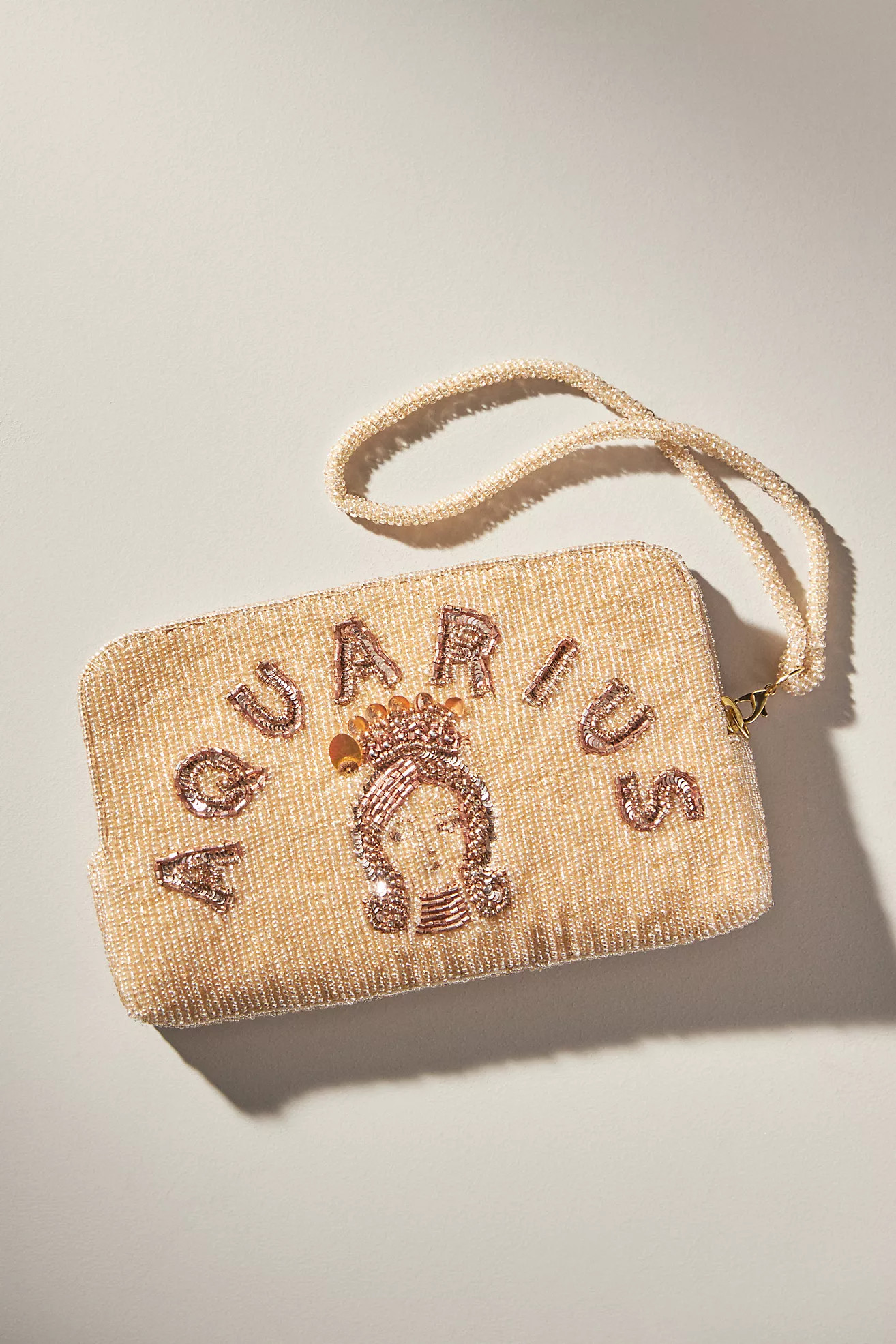 Beaded Zodiac Clutch | Anthropologie (US)