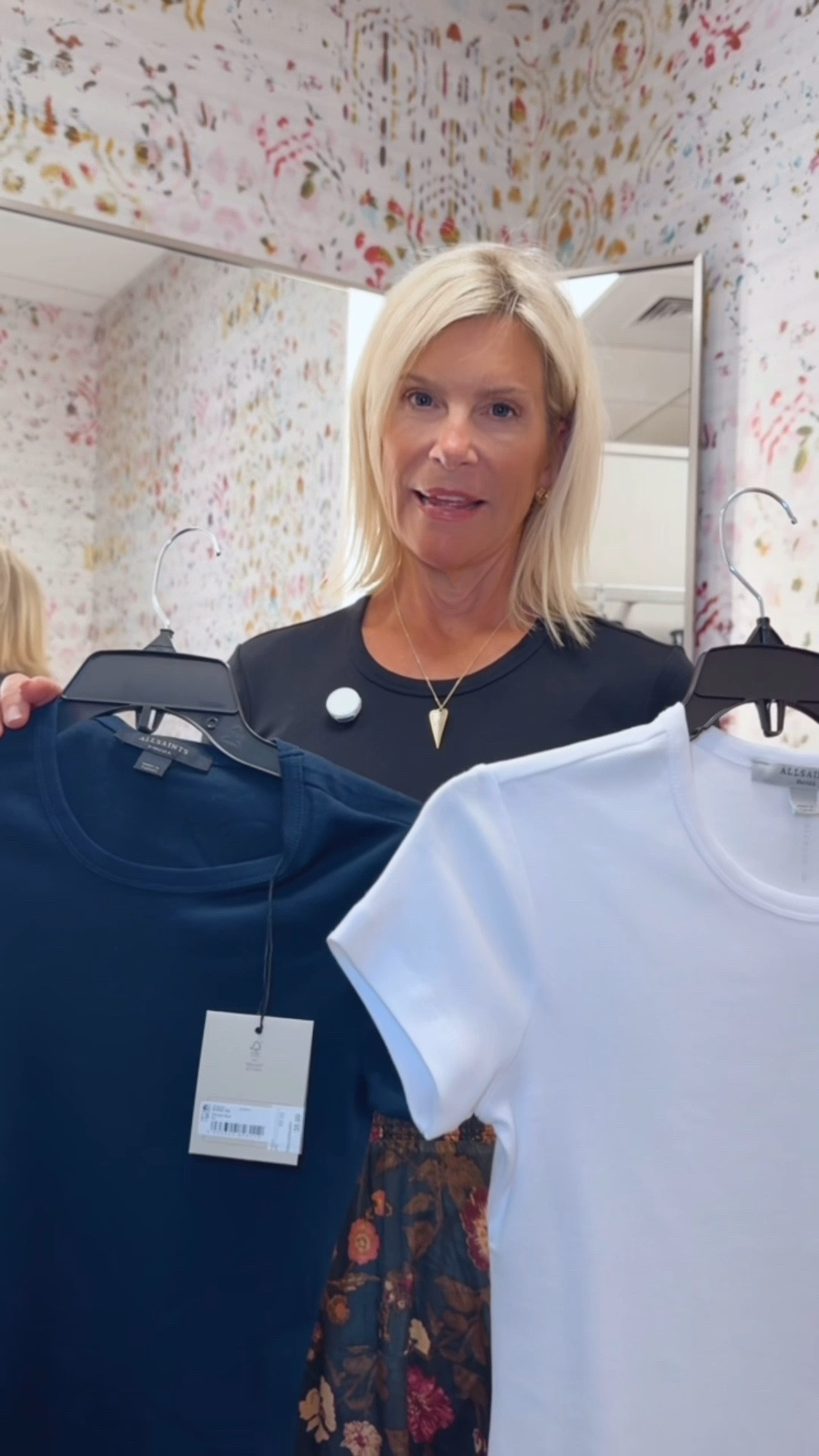 Great basic t-shirts by all saints. Only $35 on the sale. I have these and wear them all. The. Time. 🫶🏻💥

#LTKOver40 #LTKTravel #LTKSaleAlert