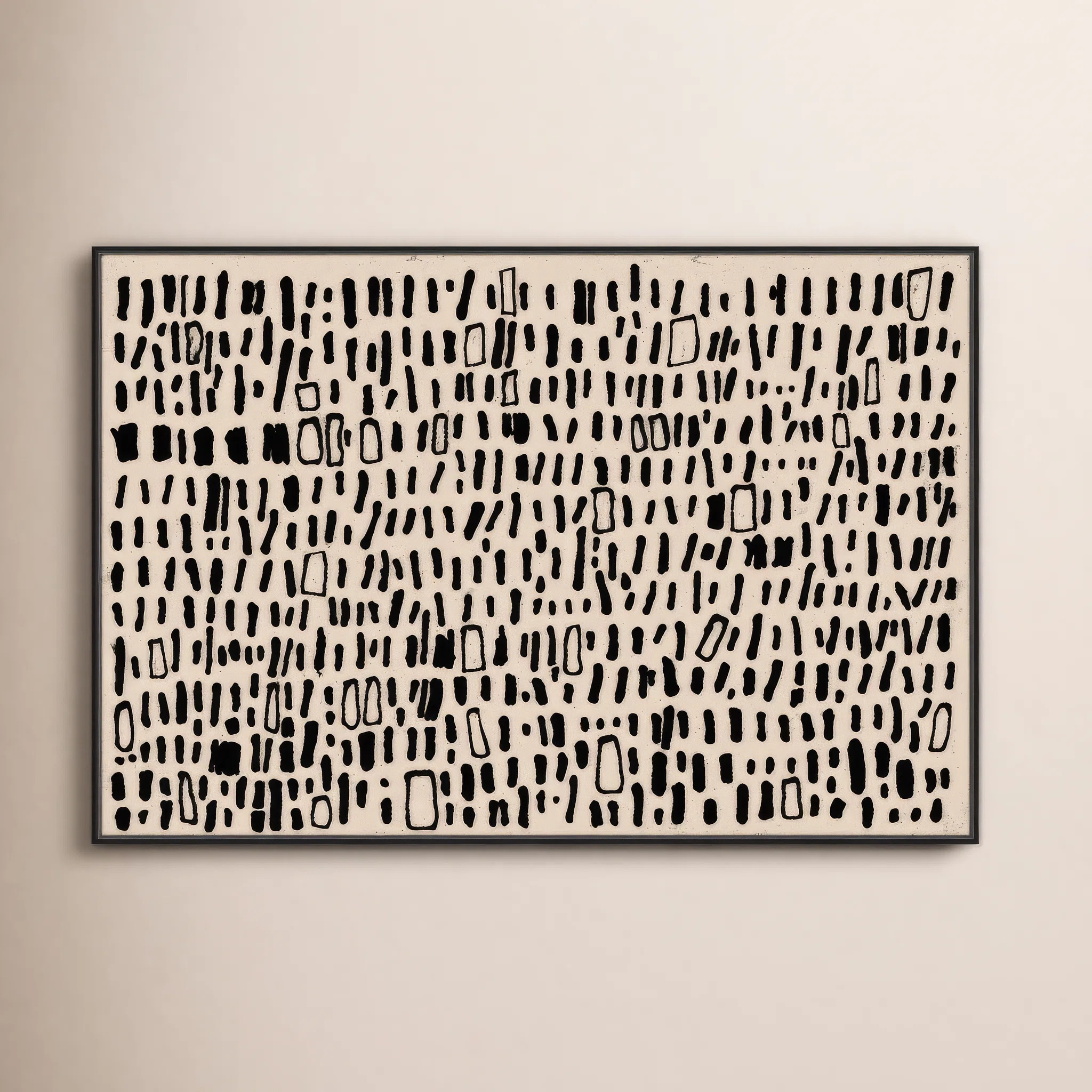 Timber - Floater Frame Print on Canvas | AllModern