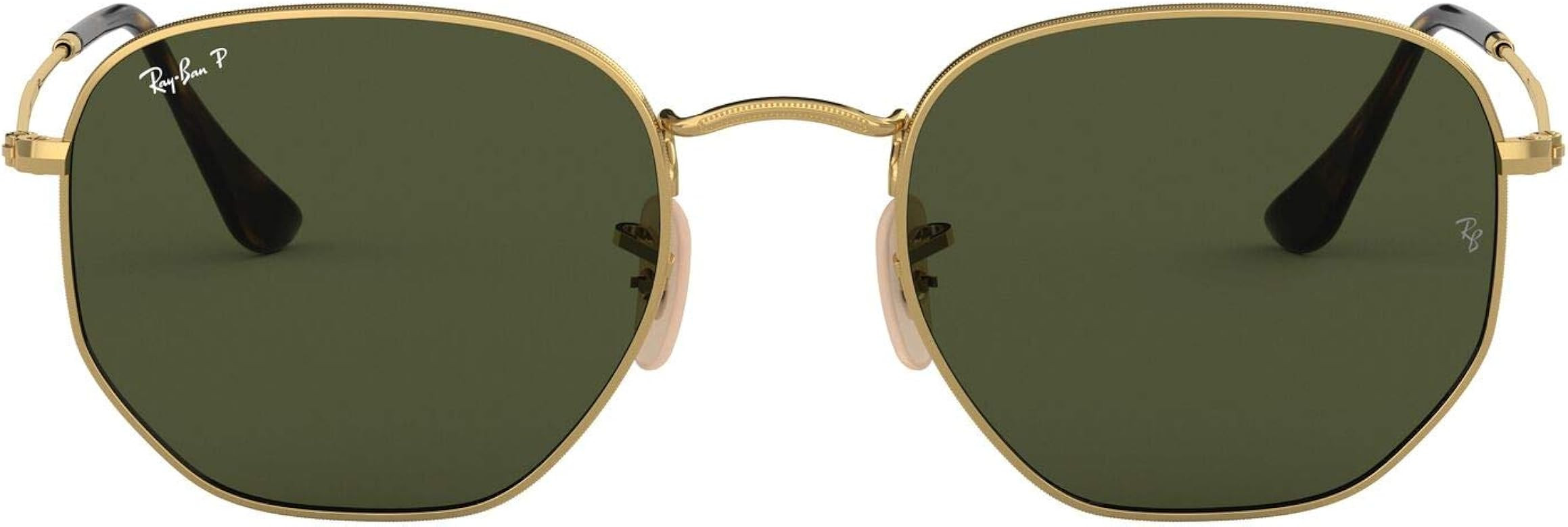 Ray-Ban Rb3548n Hexagonal Flat Lens Sunglasses | Amazon (US)