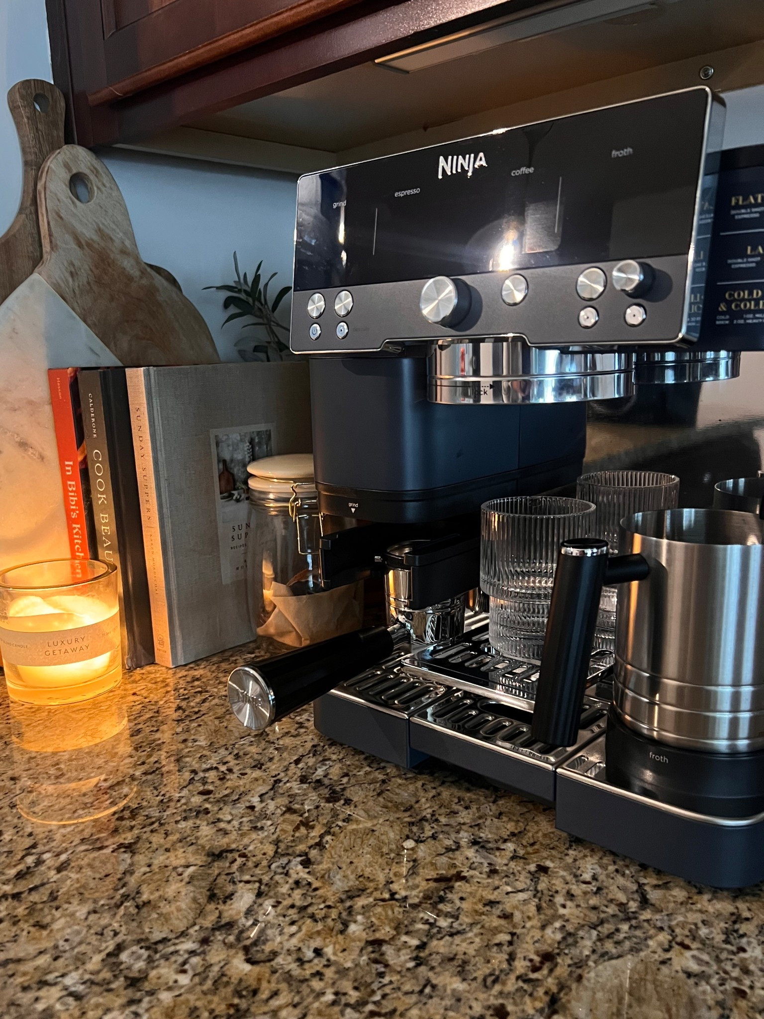 Ninja luxe 3 in 1 coffee machine 
Coffee maker. Latte. Ninja luxe 

#LTKmorningroutine #LTKHome