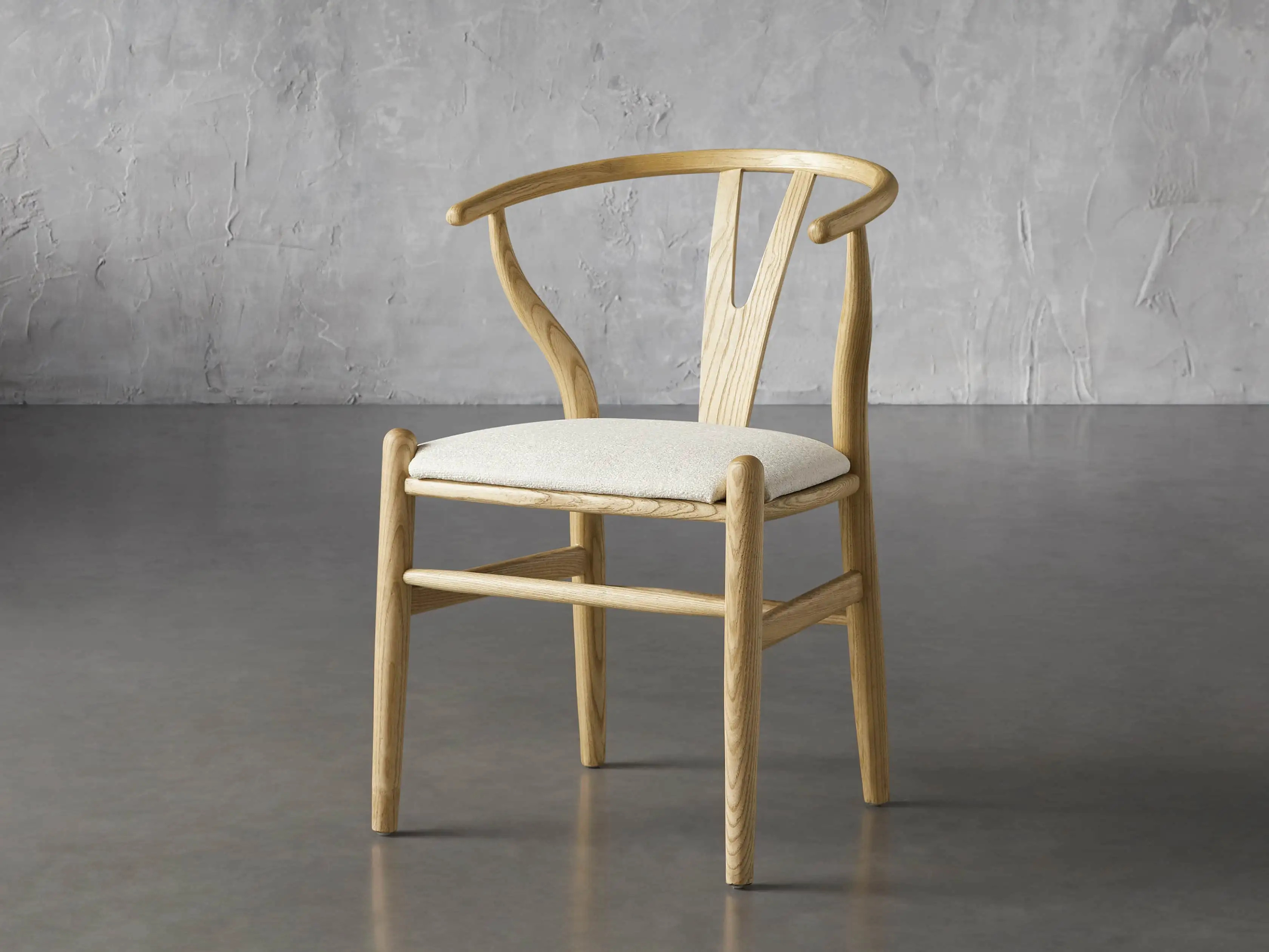 Robin Wishbone Dining Chair in Natural | Arhaus