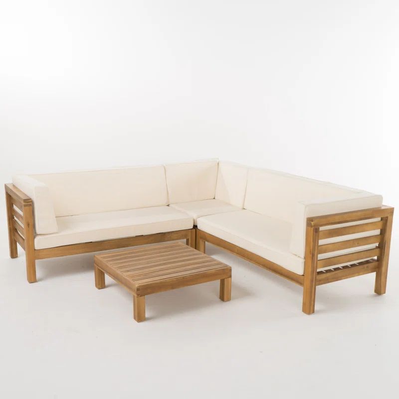 Adharsh 5 - Person Outdoor Seating Group with Cushions | Wayfair North America