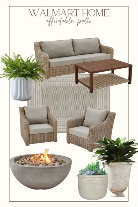 In my top 2 favorite Walmart patio sets! This is the new version of the set I have from Walmart! 

#LTKsalealert #LTKhome #LTKSeasonal