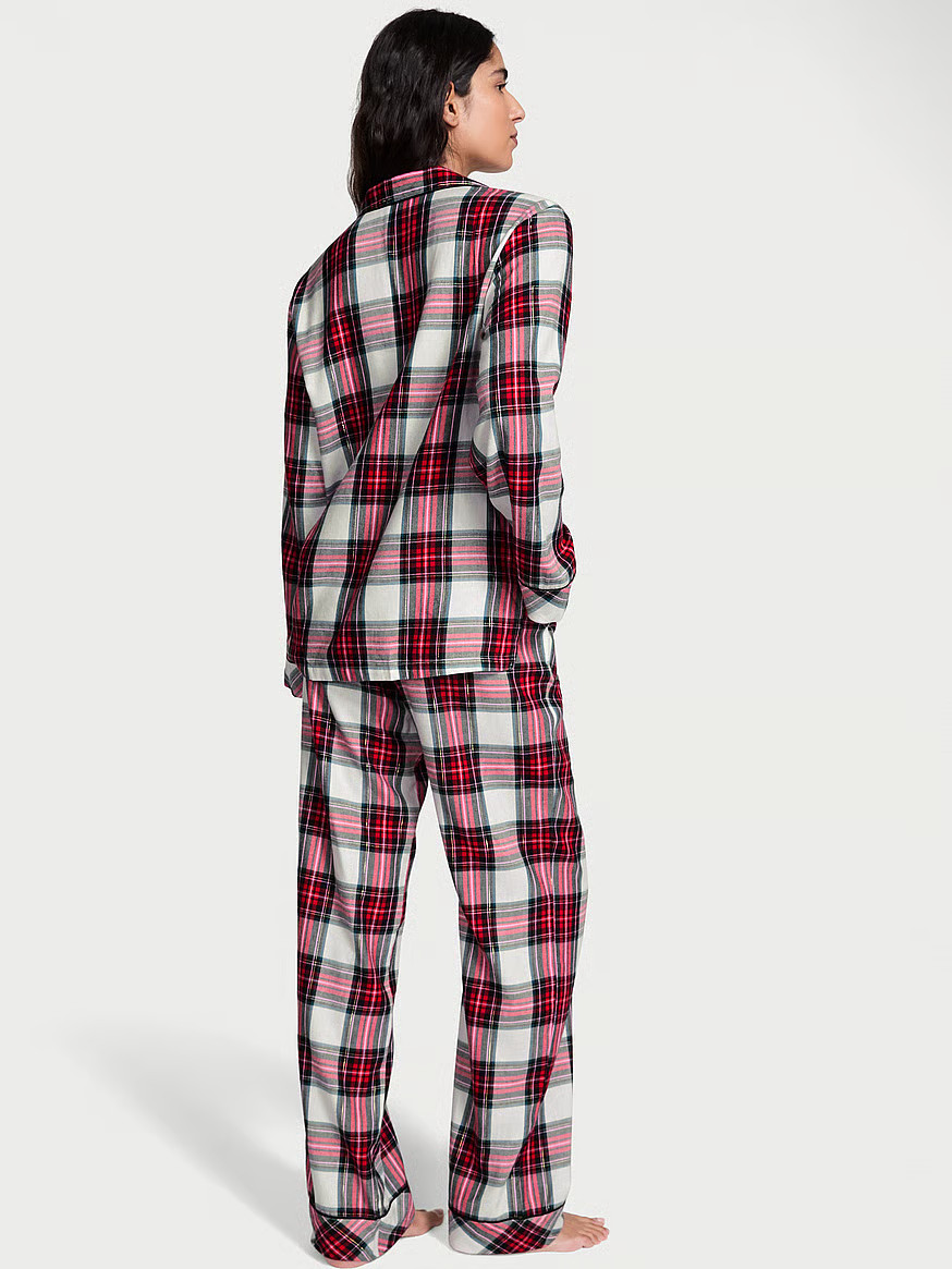 Buy Flannel Long Pajama Set, Print - Order Pajamas Sets online - Victoria's Secret US | Victoria's Secret (US / CA )