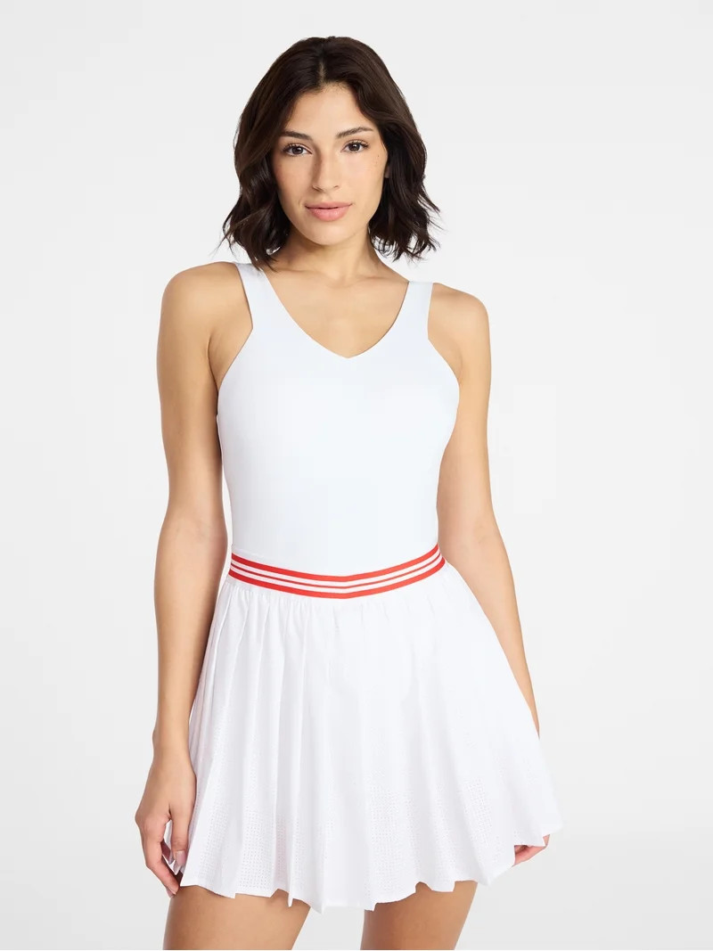 Avia Women's Tennis Dress with Pleated Skort, Sizes XS – XXXL | Walmart (US)