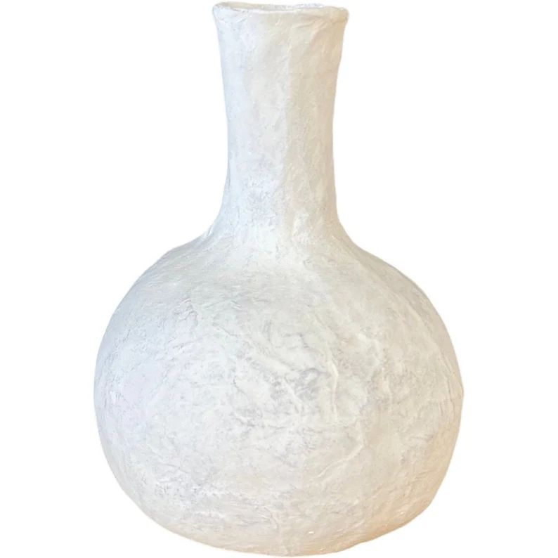 Mini Plaster Paper Mache Vase - Etsy | Etsy (US)