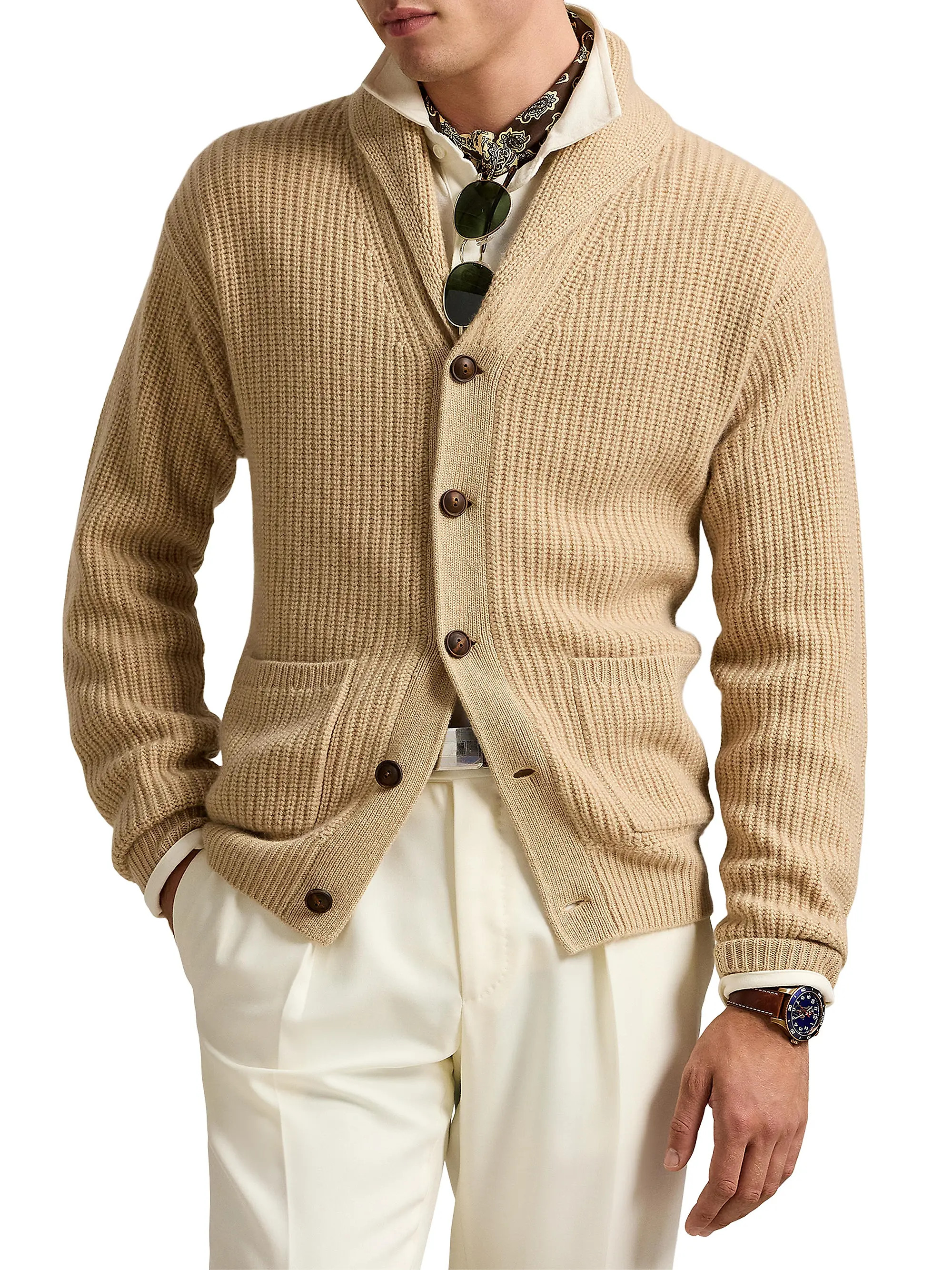Wool-Cashmere Cardigan | Saks Fifth Avenue