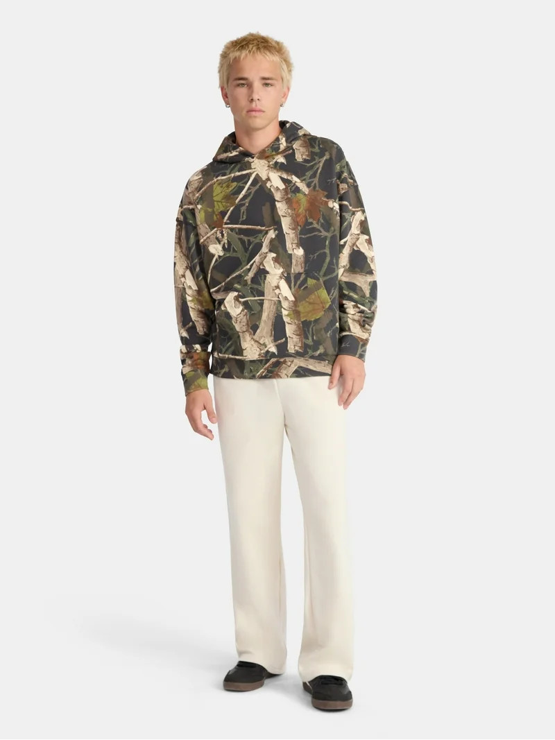 No Boundaries Oversized Hoodie with Long Sleeves, Men's & Big Men's | Walmart (US)
