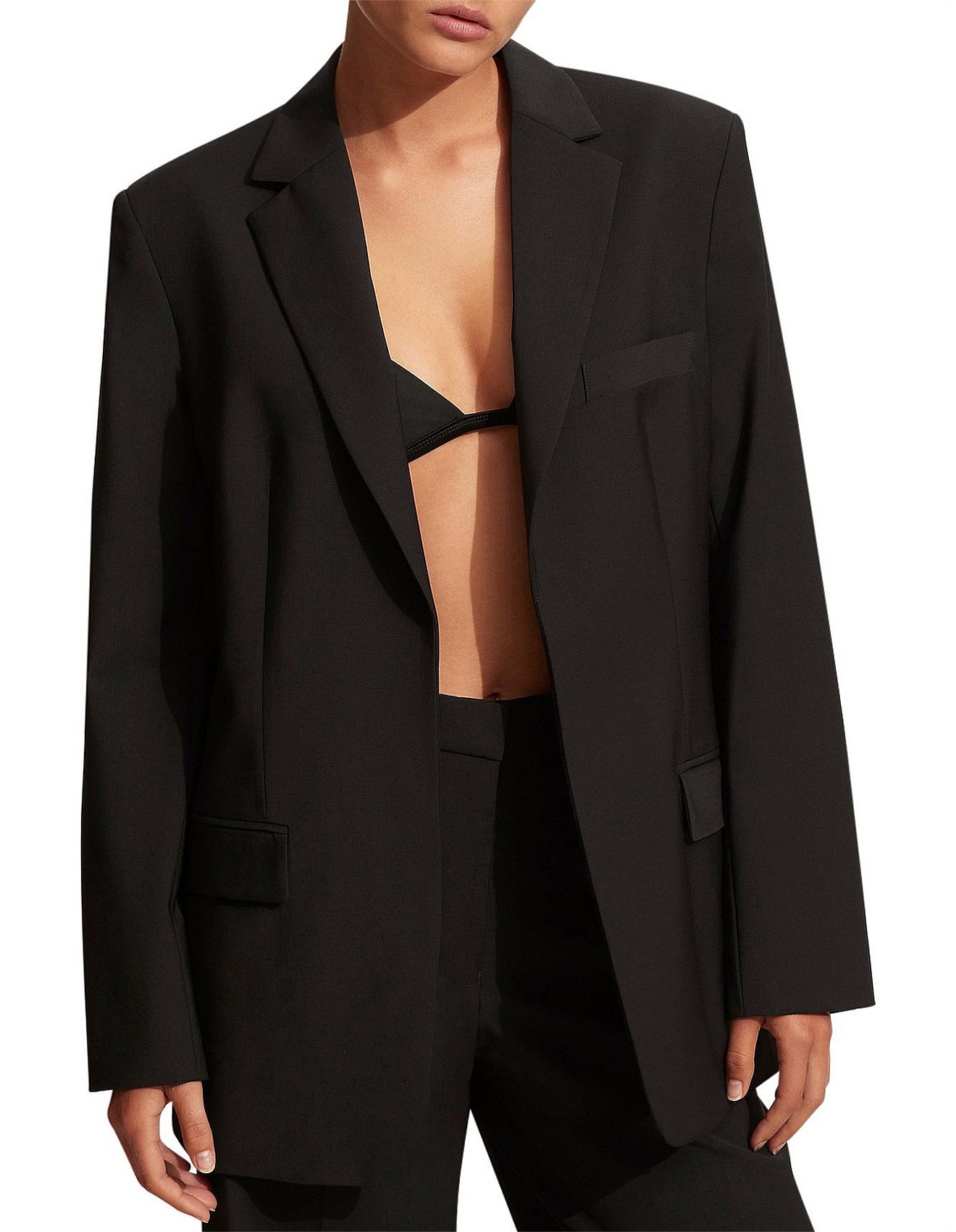 Relaxed Tailored Blazer | David Jones (Australia & New Zealand)
