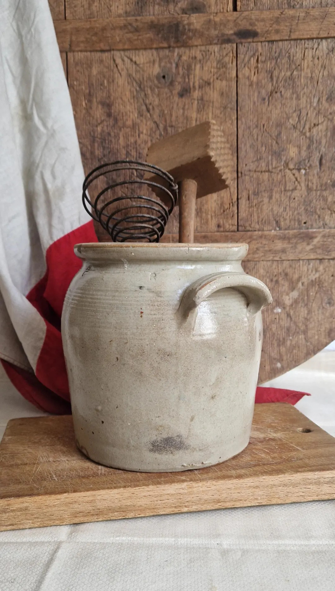 Antique Confit Container Pot, Stoneware, French Vintage Decor - Etsy | Etsy (Global)