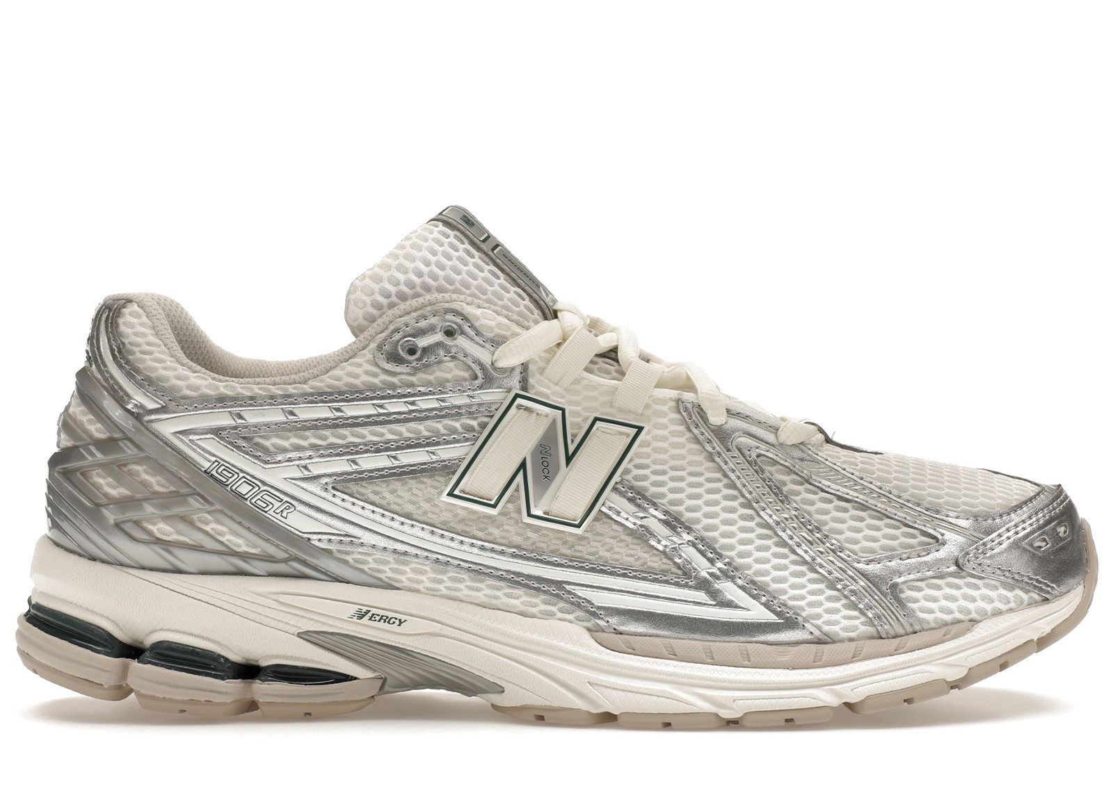 Men's New Balance 1906R Sneakers in Silver Metallic/Sea Salt/New Spruce | StockX