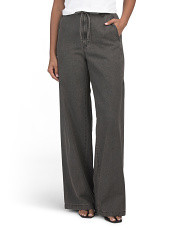 Denim Straight Leg Drawcord Pants | Jeans | Marshalls | Marshalls